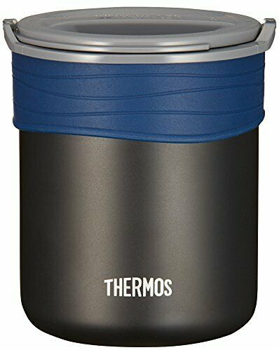 THERMOS JBP-360 BK Thermal Insulated Rice Container Black NEW from Japan_1