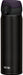 Thermos water bottle vacuum insulation 0.5L all-black JNL-502ALB Stainless Steel_1
