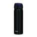 Thermos water bottle vacuum insulation 0.5L all-black JNL-502ALB Stainless Steel_2