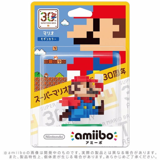 Nintendo amiibo MARIO MODERN COLOR Super Mario Bros. 30th 3DS Wii U Accessories_2