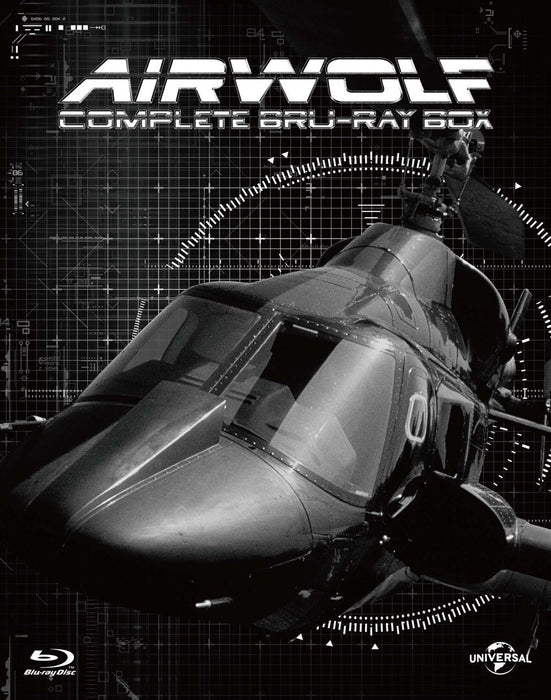 Supersonic Attack Helicopter Airwolf Complete Blu-ray BOX GNXF1984 NEW_3