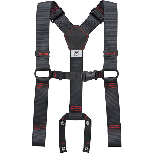 TAJIMA safety belt suspenders M black 165-175cm Belt width 46mm YPM-BK NEW_1