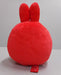 Miffy Fortune Daruma Lucky Plush Doll S Size  Red x White Sekiguchi 609574 NEW_4
