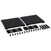 Hobby Base Multi Plate Black 4mm holes & 5mm Holes PPC-K19BK W134xD134xH10mm NEW_3