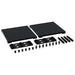 Hobby Base Multi Plate Black 4mm holes & 5mm Holes PPC-K19BK W134xD134xH10mm NEW_4