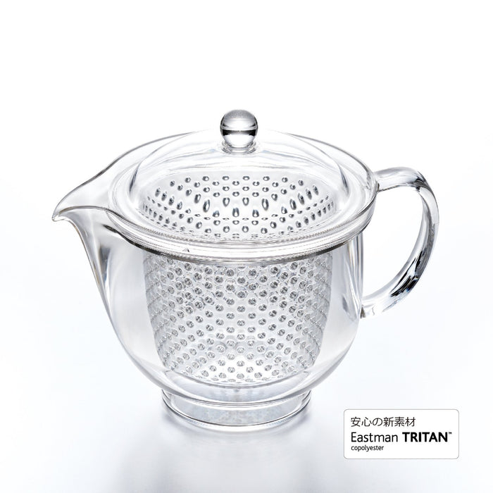 AKEBONO Clear Tritan Resin Teapot 480ml TW-3717 Made in Japan Large Size NEW_2