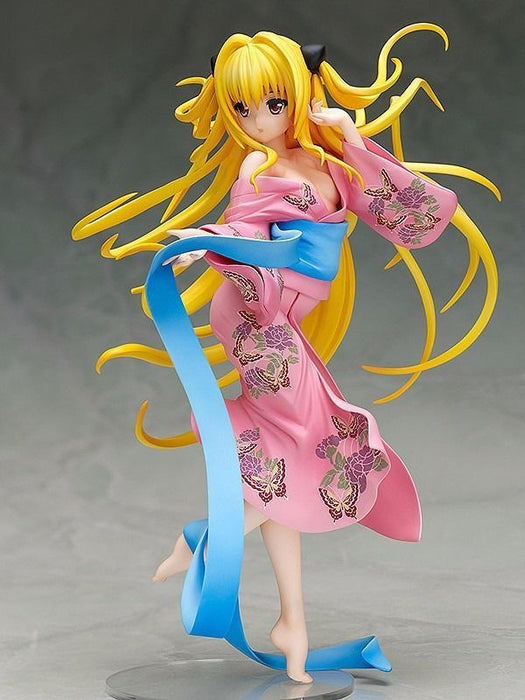 To Love-Ru Darkness Golden Darkness Yukata Ver 1/8 PVC Figure FREEing NEW Japan_2