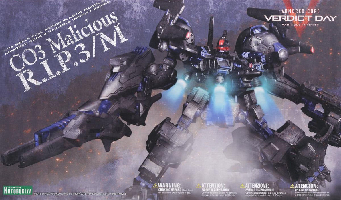 KOTOBUKIYA ARMORED CORE V CO3 Malicious R.I.P.3/M Plastic Model Kit NEW Japan_1