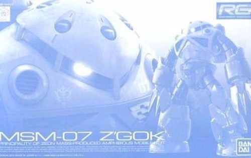 BANDAI RG 1/144 MSM-07 Z'GOK MASS PRODUCTION TYPE Model Kit Gundam NEW Japan_1