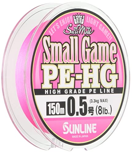 SUNLINE SaltiMate Small Game PE-HG 150m 8LB polyethylene Pink ‎532780 NEW_1