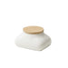 ideaco wet tissue case white mochi 16 x 12.5 x 9.2 cm Store as a sheet pack NEW_1