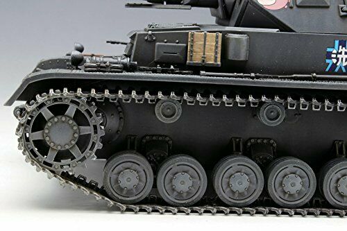 GP-18 1/35 Girls und Panzer IV-go sensha D-type ankou team model tank road, y_10