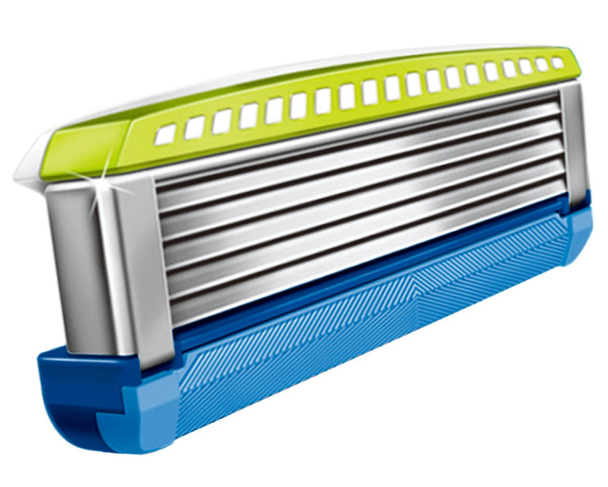 Schick Hydro 5 Power Select double holder with 2 spare blades safety razor NEW_4