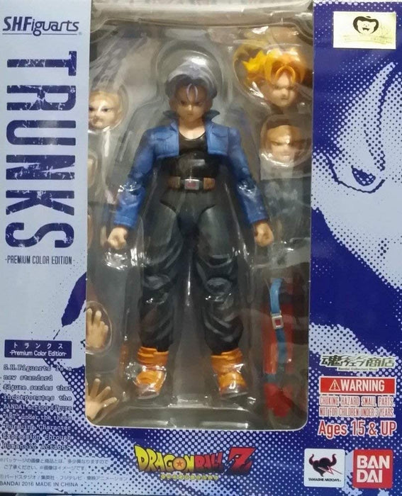 Dragon Ball Z Super Saiyan Trunks S.H.Figuarts Premium Color ed. Figure BAN02252_2