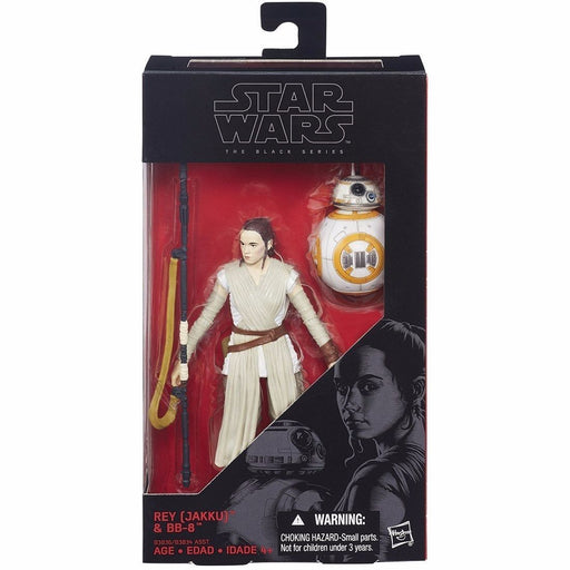 STAR WARS The Force Awakens BLACK Series 6 Inch Figure REY & BB-8 TAKARA TOMY_2