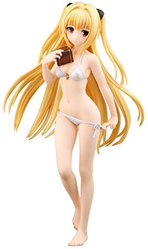 Alphamax To Love-Ru Golden Darkness White Swim Wear ver. 1/7 Scale Figure_1