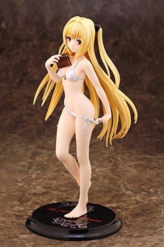Alphamax To Love-Ru Golden Darkness White Swim Wear ver. 1/7 Scale Figure_3