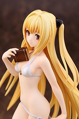 Alphamax To Love-Ru Golden Darkness White Swim Wear ver. 1/7 Scale Figure_9