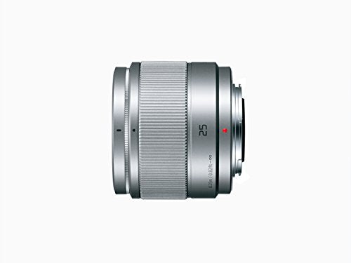 Panasonic Camera Lens LUMIX G 25mm F1.7 ASPH. Silver H-H025-S micro four thirds_2