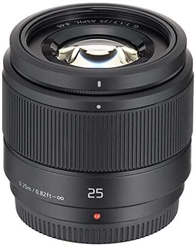 Panasonic LUMIX G 25mm / F1.7 ASPH. Black H-H025-K Lens Black for MFT NEW_5