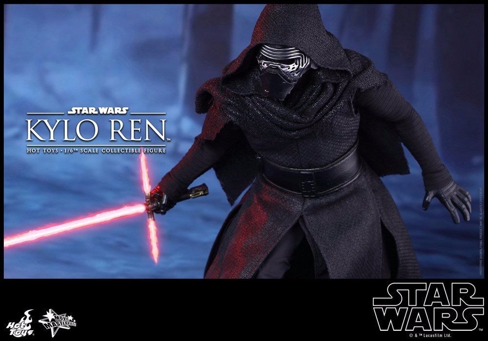 Movie Masterpiece STAR WARS The Force Awakens KYLO REN 1/6 Figure Hot Toys NEW_4