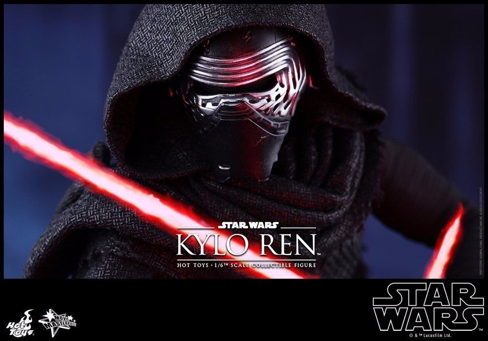 Movie Masterpiece STAR WARS The Force Awakens KYLO REN 1/6 Figure Hot Toys NEW_6