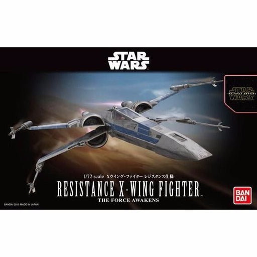 BANDAI 1/72 RESISTANCE X-WING FIGHTER The Force Awakens Model Kit STAR WARS_1