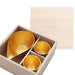 Nousaku gold leaf Liquor set (Sake Decanter x 1, Sake cup × 2) NEW from Japan_1