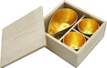 Nousaku gold leaf Liquor set (Sake Decanter x 1, Sake cup × 2) NEW from Japan_5
