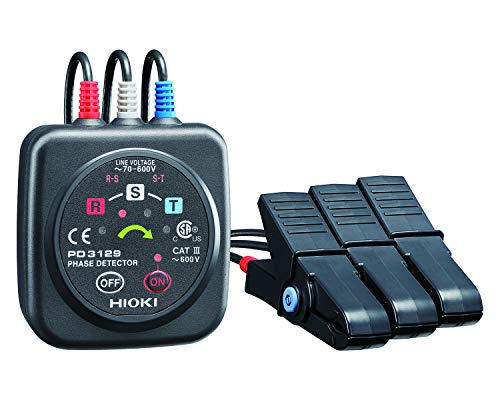 HIOKI PD3129 Phase Rotation Meter Slim Type Just clip from top of wire coating_2