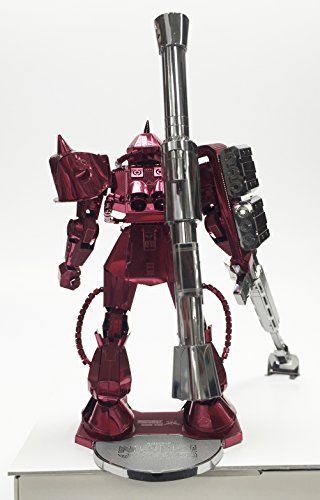 Tenyo Metallic Nano Puzzle Premium Series MS-06S ZAKU II CAR'S CUSTOM Model Kit_4