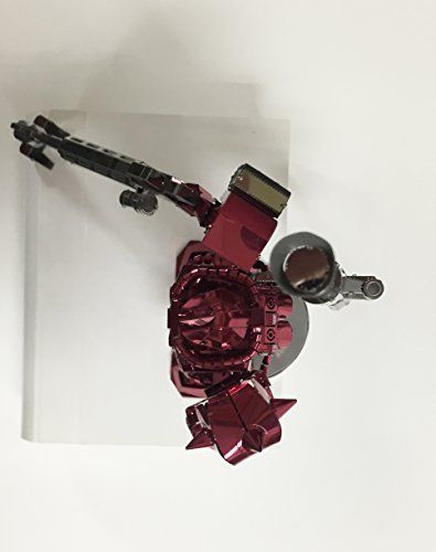 Tenyo Metallic Nano Puzzle Premium Series MS-06S ZAKU II CAR'S CUSTOM Model Kit_6