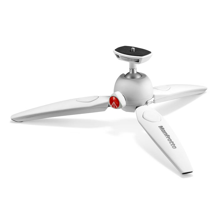 Manfrotto PIXI EVO MTPIXIEVO-WH White Ball Head Mini Tripod 2.5kg Load Capacity_3