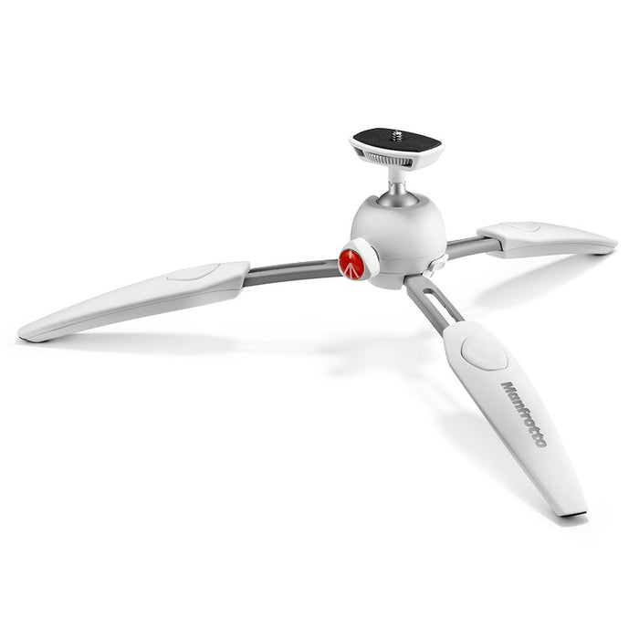 Manfrotto PIXI EVO MTPIXIEVO-WH White Ball Head Mini Tripod 2.5kg Load Capacity_4