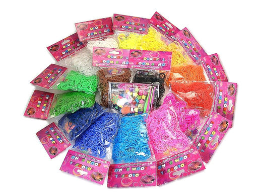 SHOP SHIMATARO Loom band 16 colors 9600 rubber original set ‎loomband-16shoku_1