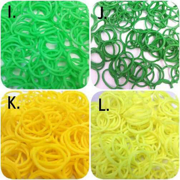 SHOP SHIMATARO Loom band 16 colors 9600 rubber original set ‎loomband-16shoku_4