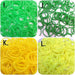 SHOP SHIMATARO Loom band 16 colors 9600 rubber original set ‎loomband-16shoku_4