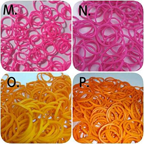 SHOP SHIMATARO Loom band 16 colors 9600 rubber original set ‎loomband-16shoku_5