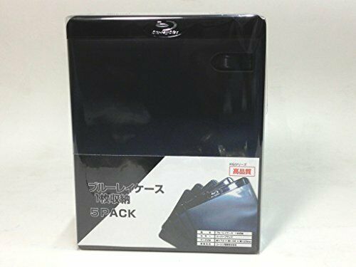 KG Series Blu-ray Case 1 Piece Storage 5PACK / Super Black NEW from Japan_2