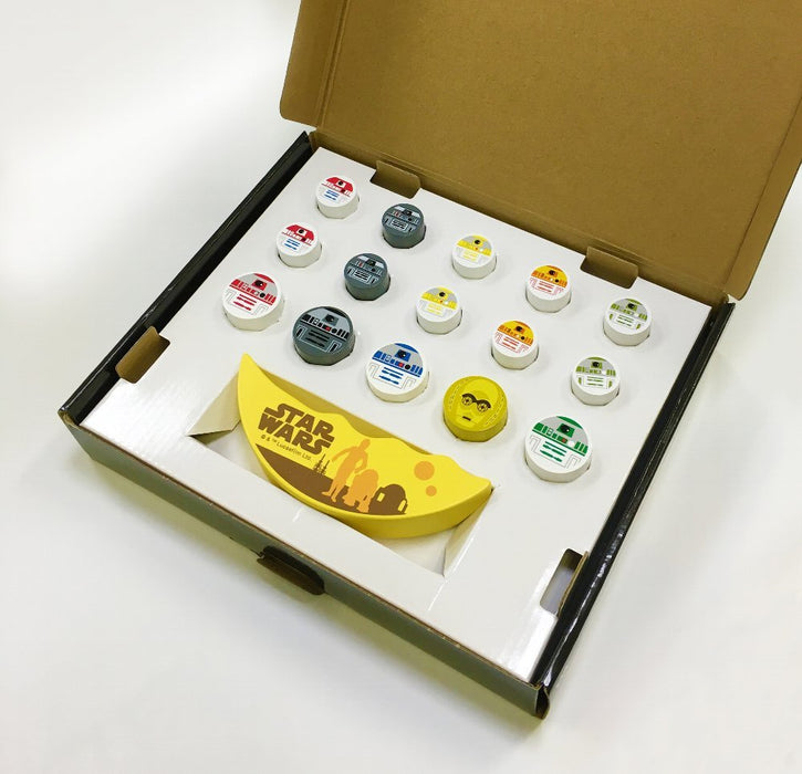 Yanoman Wooden Balanced Puzzle STAR WARS Droids ‎605-05 L27.9xW22.5xH5.1cm NEW_5