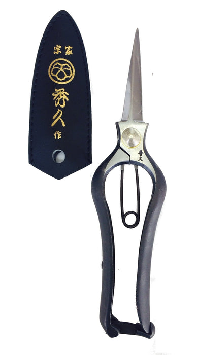 Toyama Hamono Soke Hidehisa Shinogi bud trimming shears T-17 Straight Edge NEW_1