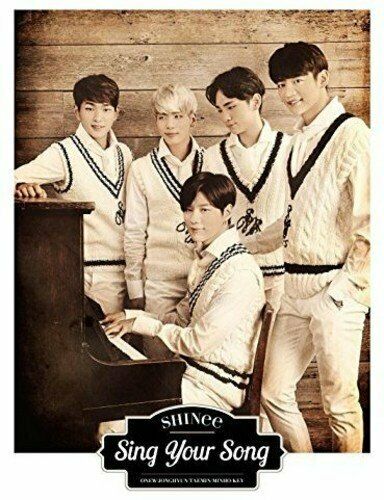 SHINee Sing Your Song First Limited CD with DVD Limited Edition K-Pop NEW_1