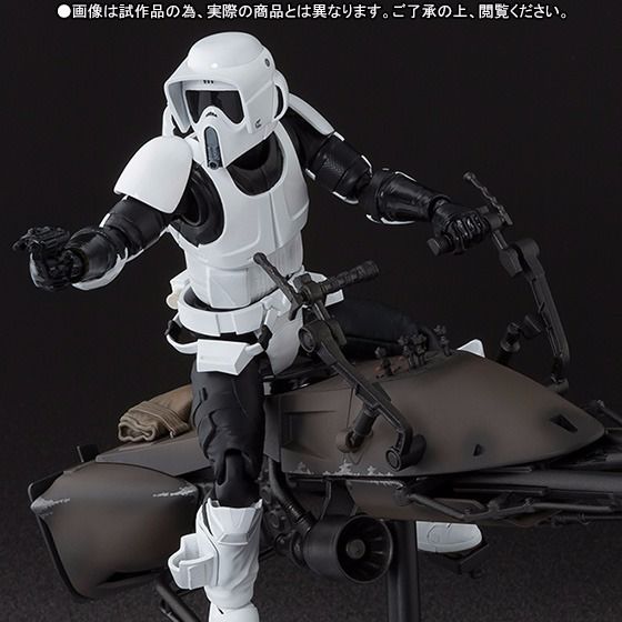 S.H.Figuarts Star Wars SCOUT TROOPER & SPEEDER BIKE Action Figure BANDAI NEW_2