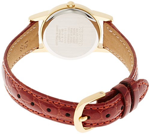 CITIZEN REGUNO Solar Tech KH4-823-90 Solor Women's Watch Red Leather Band NEW_2
