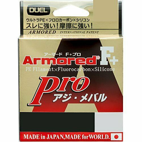Duel PE lines Armored F+ plus Pro azide-rockfish 150m 0.1: Light Pink_1