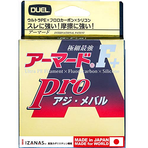 DUEL PE line Armored F+Pro Saltwater Fishing light pink #0.06 150m 2.5lb ‎H4091_1