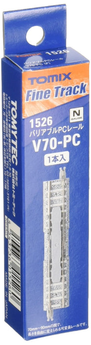 Tomix N gauge Fine Track Variable PC Straight Track V70-PC F 1526 Model Railroad_1