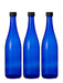 Blue bottle 3 bottles 720ml for Making Blue Solar Water and moon water w/ Cap_1