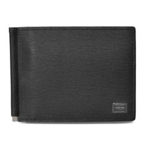 YOSHIDA KABAN PORTER CURRENT MONEY CLIP 052-02215 Black W120xH90mm NEW_2