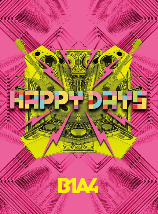 B1A4 HAPPY DAYS First Limited Edition Type A CD+Special Book PCCA-4295 K-Pop NEW_1